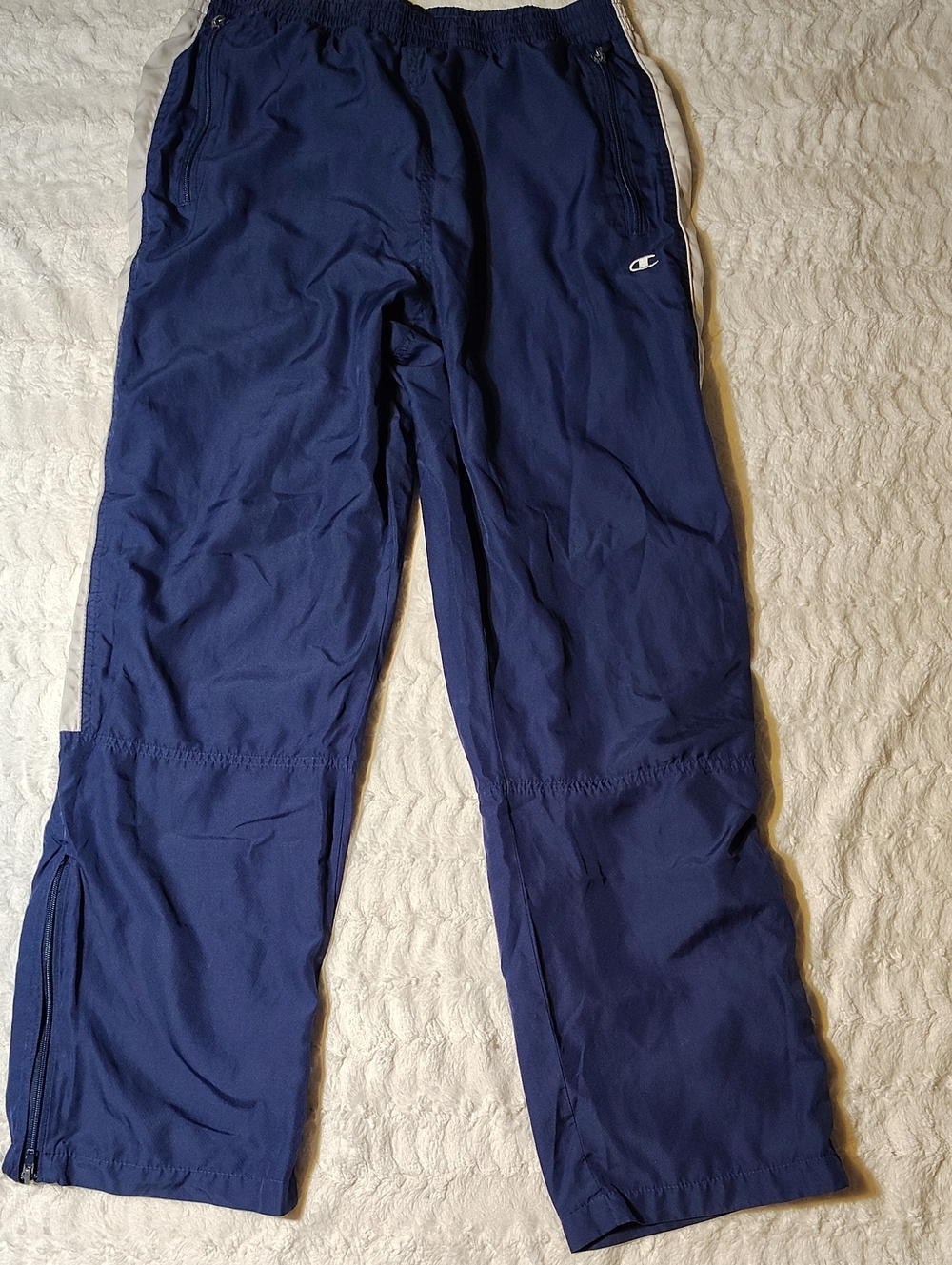 Champion Men's Navy Track Pants